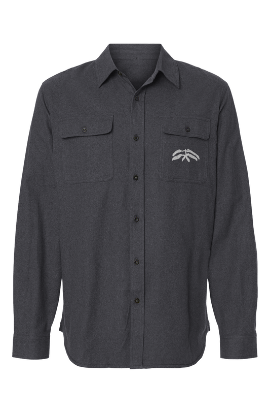 Mens Solid Flannel Shirt