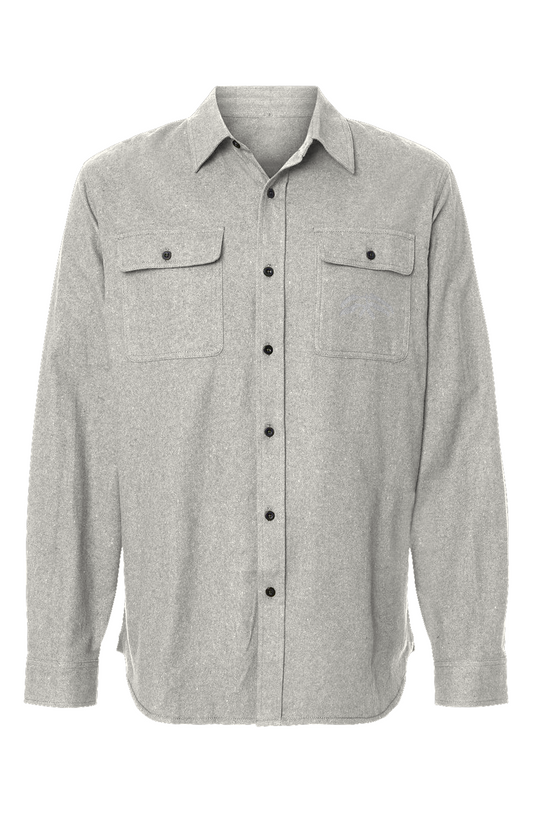 Mens Solid Flannel Shirt