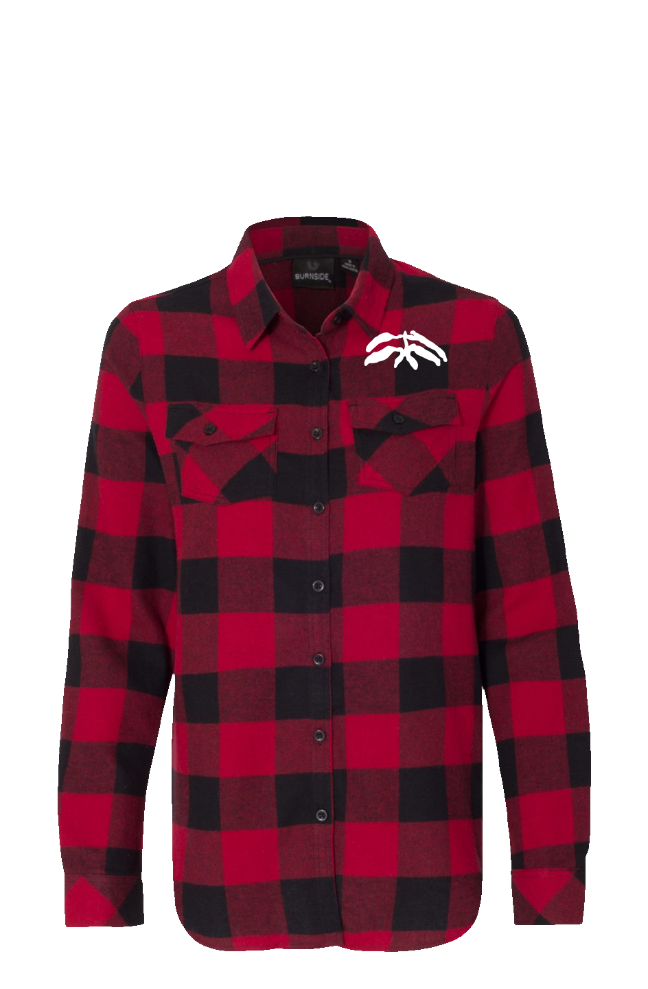 Womens Long Sleeve Red Flannel