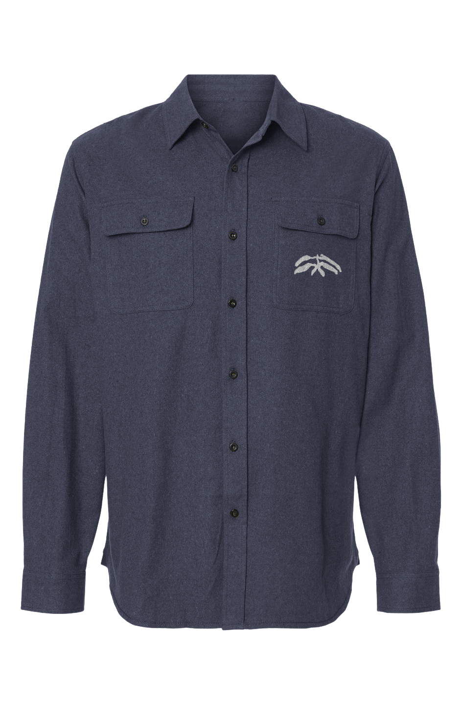 Mens Solid Flannel Shirt